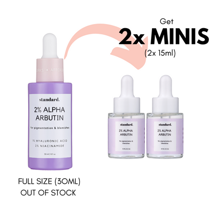 2% Alpha Arbutin Serum with Hyaluronic Acid
