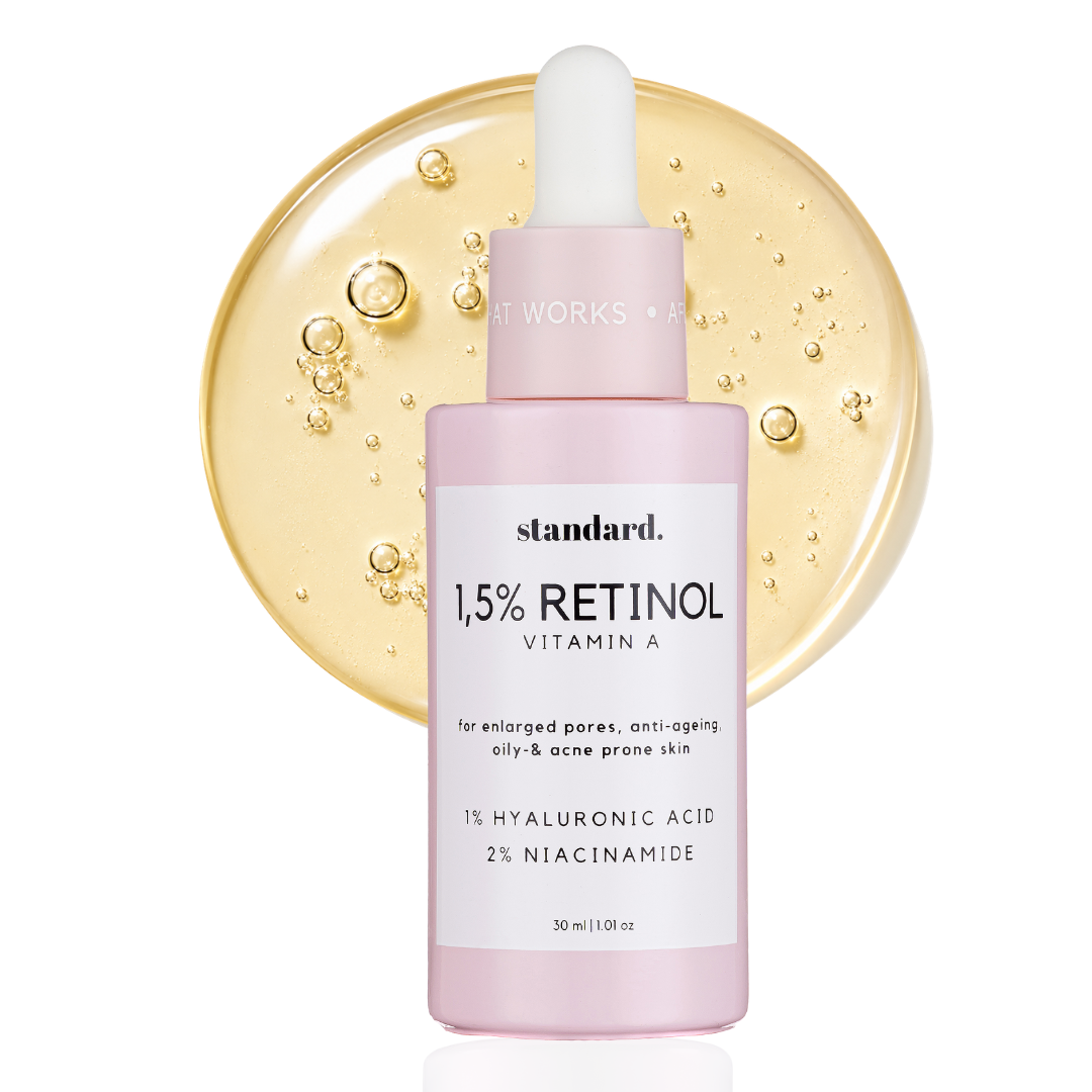 Retinyl Palmitate 1,5% (Vitamin A) Serum with Niacinamide &amp; Hyaluronic Acid