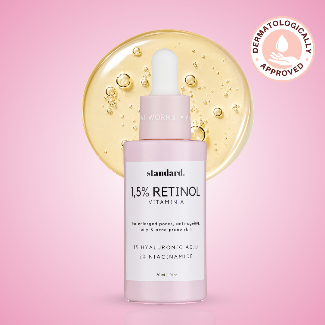 Retinyl Palmitate 1,5% (Vitamin A) Serum with Niacinamide &amp; Hyaluronic Acid