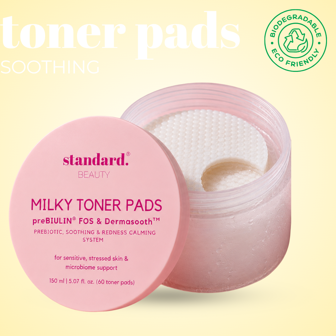 Milky Toner Pads with preBIULIN® FOS &amp; Dermasooth™