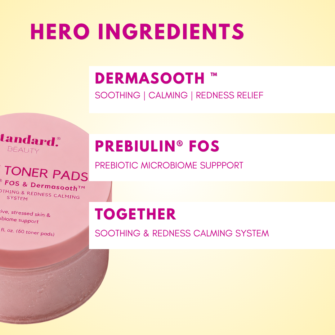 Milky Toner Pads with preBIULIN® FOS &amp; Dermasooth™