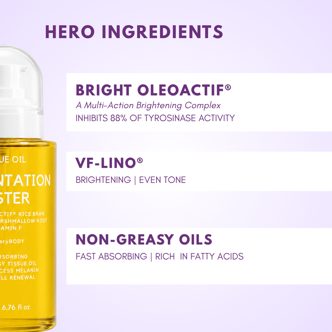 Pigmentation Buster ™ Tissue Oil with Bright Oleoactif® &amp; VF Lino®