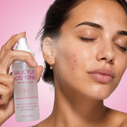 Salicylic Acid BHA 2% Toner for Breakouts &amp; Oily Skin