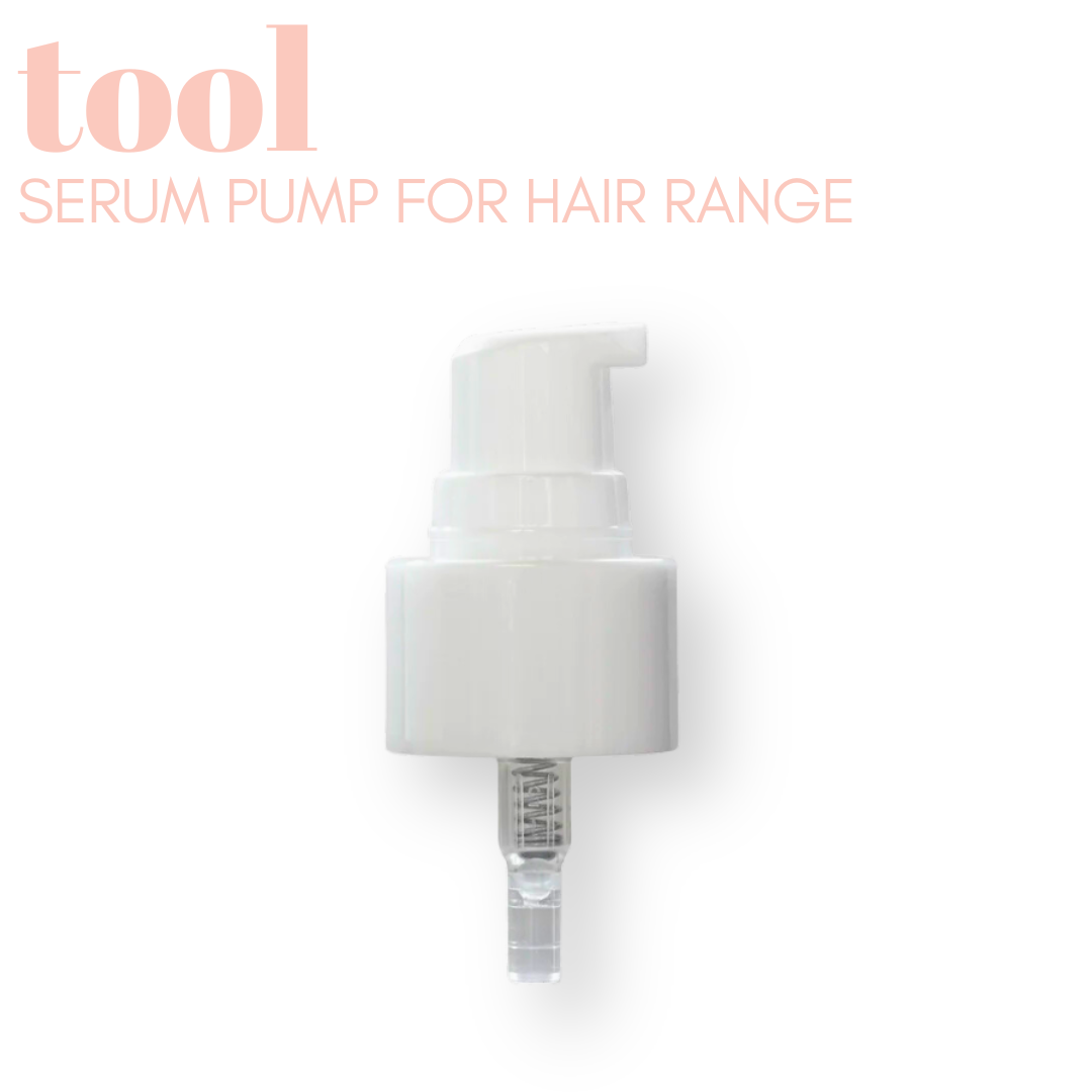 Serum Pump to fit Hair Care Range