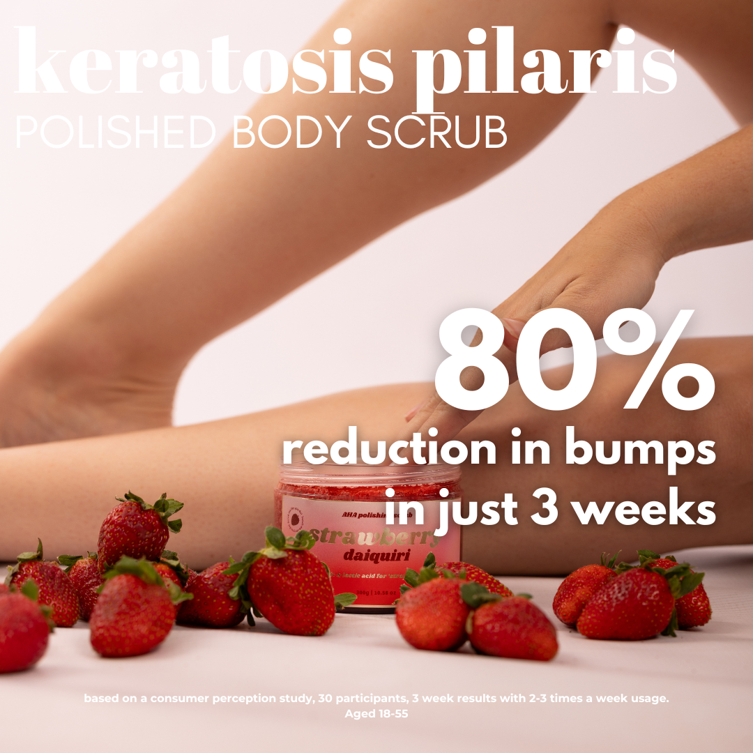 Strawberry Daiquiri - AHA Glycolic &amp; Lactic Acid Body Scrub