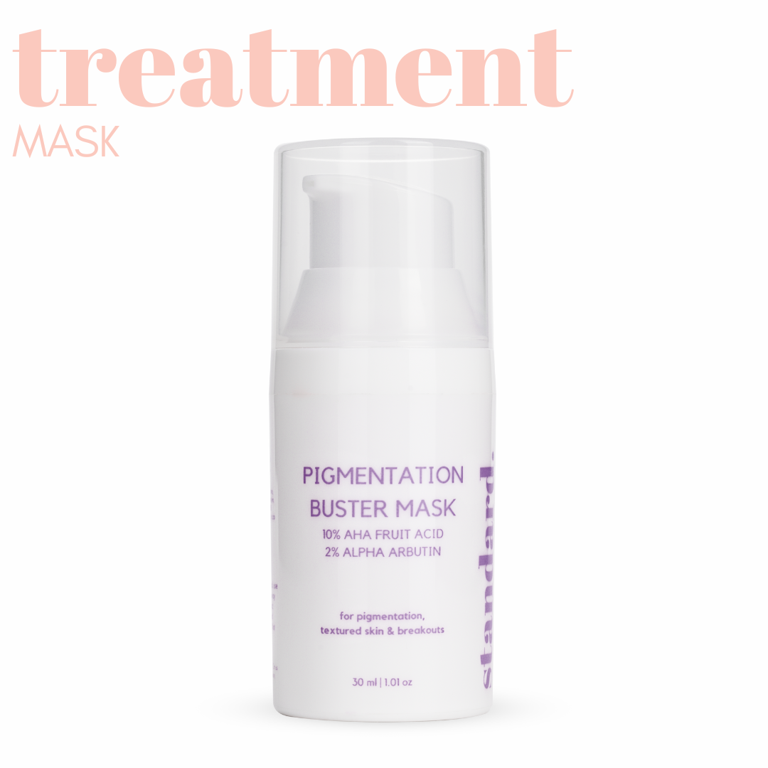 Pigmentation Buster Mask: 10% AHA Fruit Acid &amp; 2% Alpha Arbutin