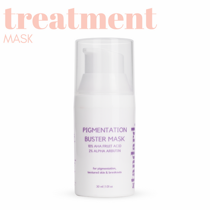 Pigmentation Buster Mask: 10% AHA Fruit Acid &amp; 2% Alpha Arbutin