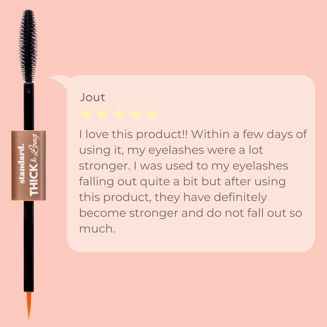 Peptide Thick &amp; Long™ Lash &amp; Brow Growth Serum with Hyaluronic Acid, Castor Oil  &amp; Peptides