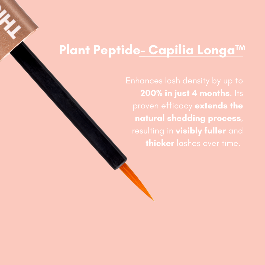 Peptide Thick &amp; Long™ Lash &amp; Brow Growth Serum with Hyaluronic Acid, Castor Oil  &amp; Peptides