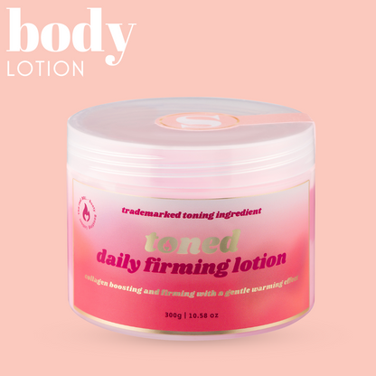 Toned- Firming Lotion With SCULPUP ™ To Enhance Skin Firmness &amp; Elasticity