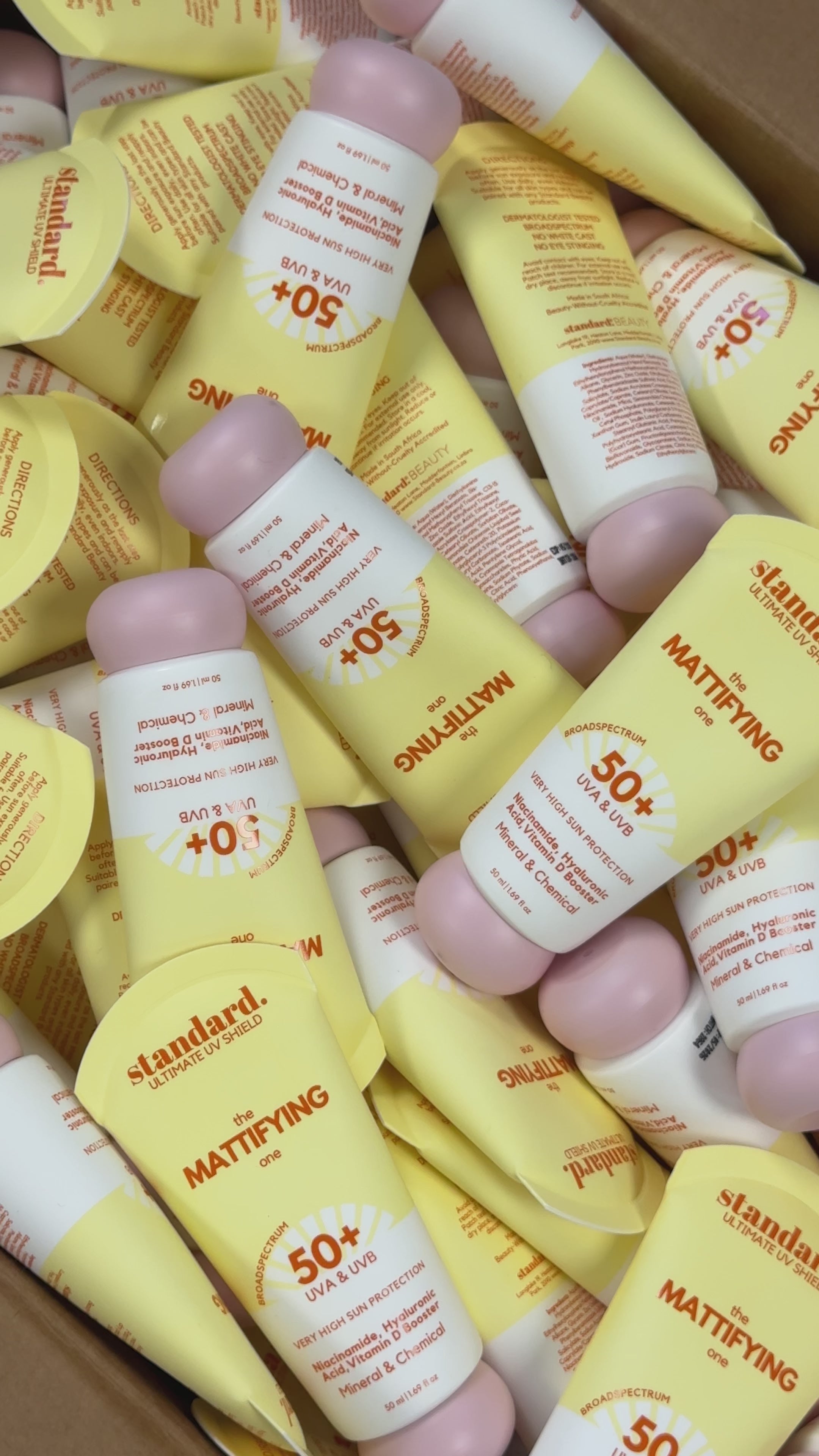 SPF50+ The mattifying one