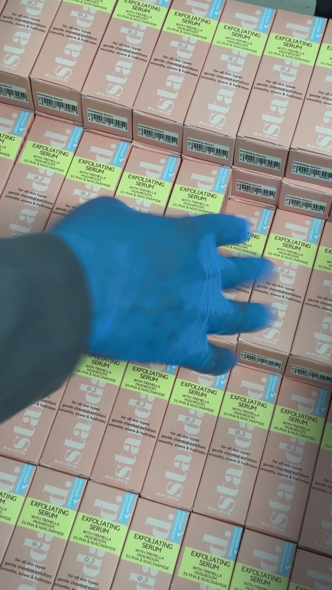 Exfoliating Mushroom Serum with 5% PHA, Tremella Mushroom, Hyaluronic Acid &amp; Niacinamide