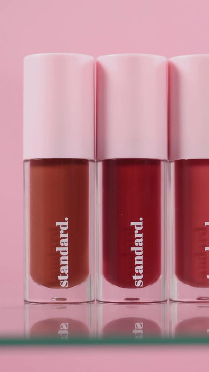 Dipped Strawberry Tinted Lip Glaze with Hyaluronic Acid &amp; Tripeptides