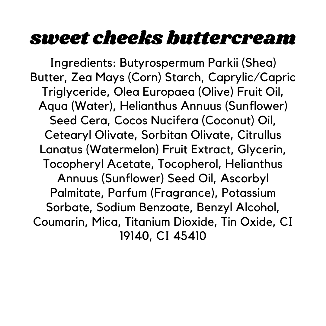 Sweet Cheeks Buttercream