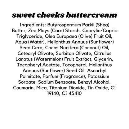 Sweet Cheeks Buttercream