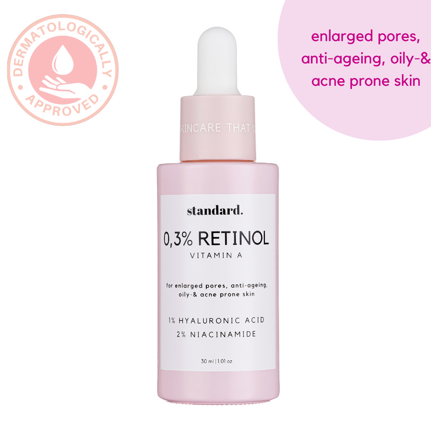 a bottle of retinol