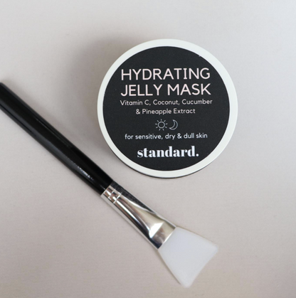 Hydrating Jelly Mask with Silicone Applicator Brush