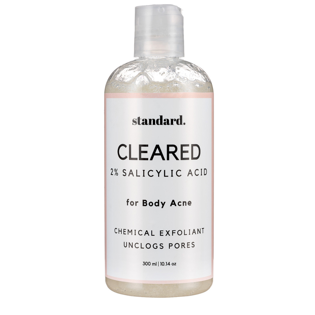 Cleared- 2% Salicylic Acid Body Wash for Body Breakouts